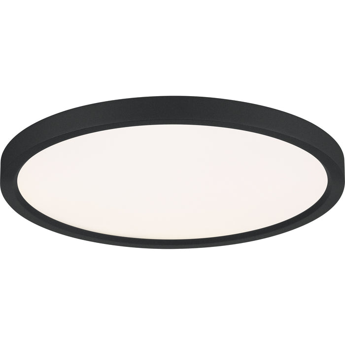 Myhouse Lighting Quoizel - OST1715EK - LED Flush Mount - Outskirts - Earth Black