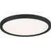 Myhouse Lighting Quoizel - OST1715EK - LED Flush Mount - Outskirts - Earth Black