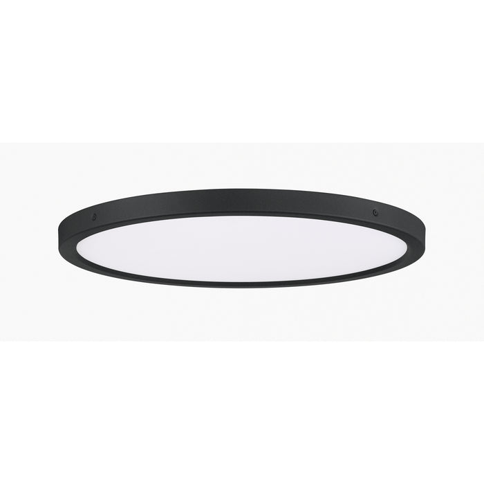 Myhouse Lighting Quoizel - OST1720EK - LED Flush Mount - Outskirts - Earth Black