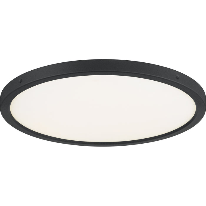 Myhouse Lighting Quoizel - OST1720EK - LED Flush Mount - Outskirts - Earth Black