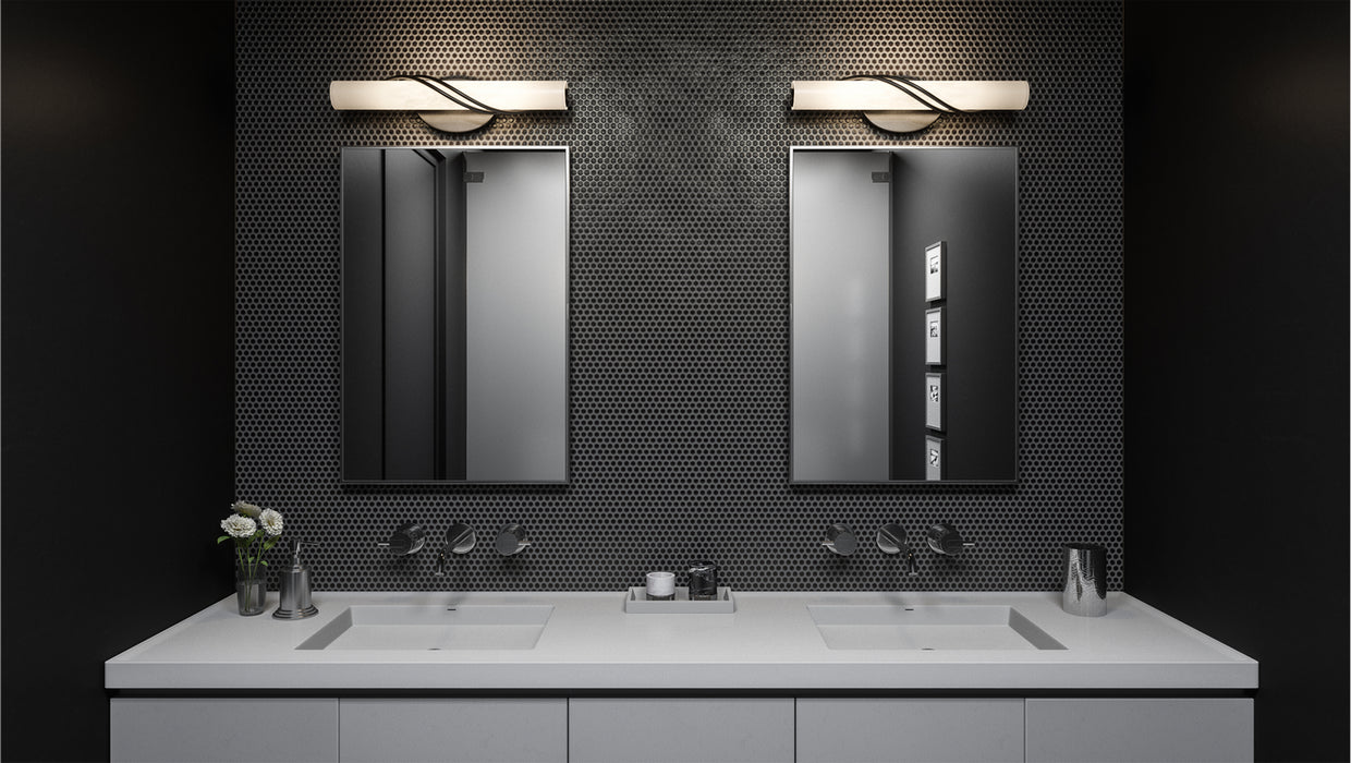 Myhouse Lighting Quoizel - PCSQ8519MBK - LED Bath Light - Serenade - Matte Black