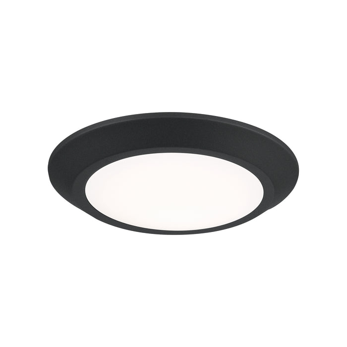 Myhouse Lighting Quoizel - VRG1608EK - LED Flush Mount - Verge - Earth Black