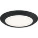 Myhouse Lighting Quoizel - VRG1612EK - LED Flush Mount - Verge - Earth Black