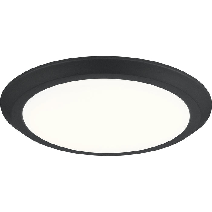 Myhouse Lighting Quoizel - VRG1616EK - LED Flush Mount - Verge - Earth Black