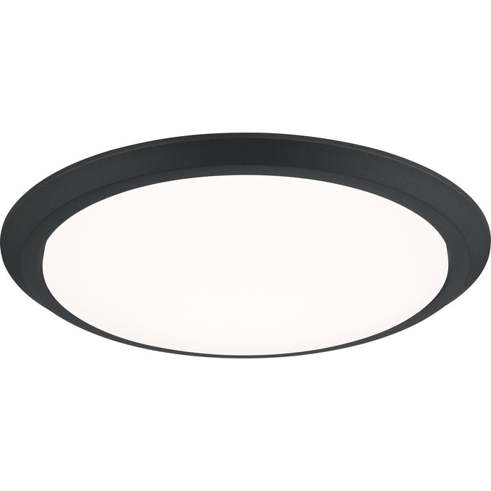 Myhouse Lighting Quoizel - VRG1620EK - LED Flush Mount - Verge - Earth Black