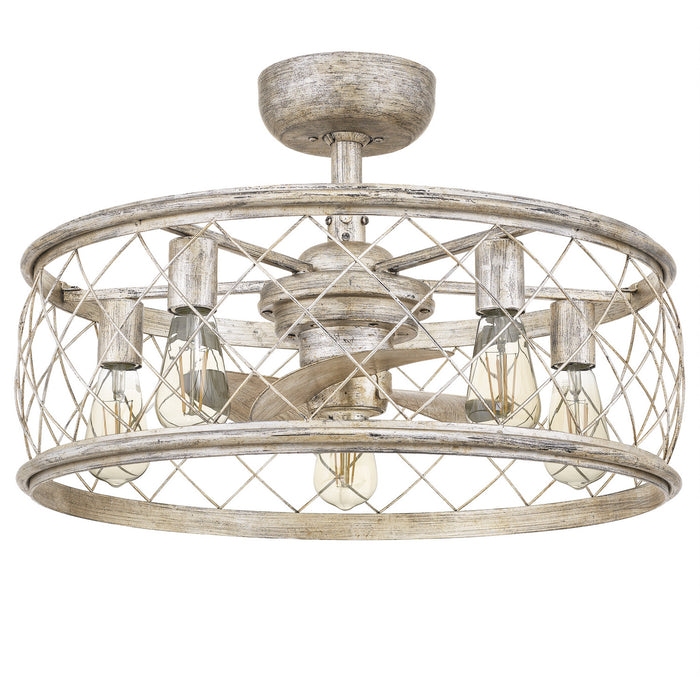 Myhouse Lighting Quoizel - RDY3122CS - Five Light Fandelier - Dury - Century Silver Leaf