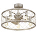 Myhouse Lighting Quoizel - RDY3122CS - Five Light Fandelier - Dury - Century Silver Leaf