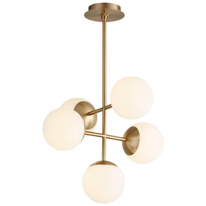 Myhouse Lighting Oxygen - 3-680-40 - LED Pendant - Nebula - Aged Brass