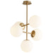 Myhouse Lighting Oxygen - 3-681-40 - LED Pendant - Nebula - Aged Brass