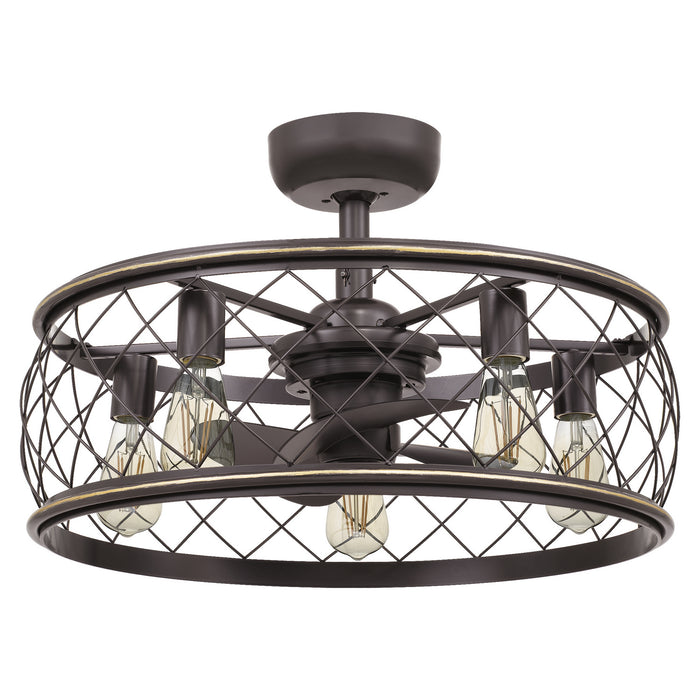 Myhouse Lighting Quoizel - RDY3122PN - Five Light Fandelier - Dury - Palladian Bronze