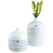 Myhouse Lighting Cyan - 10802 - Vase - Blue And White