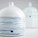 Myhouse Lighting Cyan - 10803 - Vase - Blue And White