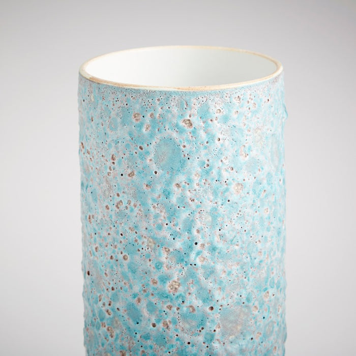 Myhouse Lighting Cyan - 10935 - Vase - Mottled Pale Blue