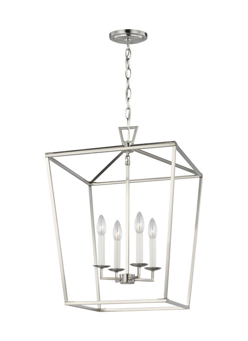 Myhouse Lighting Visual Comfort Studio - 5392604EN-962 - Four Light Lantern - Dianna - Brushed Nickel