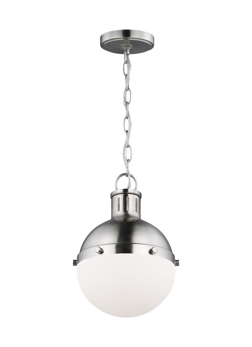 Myhouse Lighting Visual Comfort Studio - 6177101-962 - One Light Mini Pendant - Hanks - Brushed Nickel