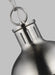 Myhouse Lighting Visual Comfort Studio - 6177101EN3-962 - One Light Mini Pendant - Hanks - Brushed Nickel