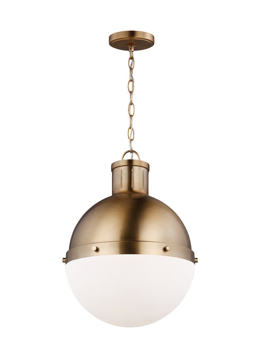 Myhouse Lighting Visual Comfort Studio - 6577101EN3-848 - One Light Pendant - Hanks - Satin Brass