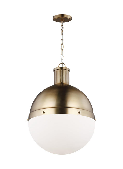 Myhouse Lighting Visual Comfort Studio - 6677101-848 - One Light Pendant - Hanks - Satin Brass