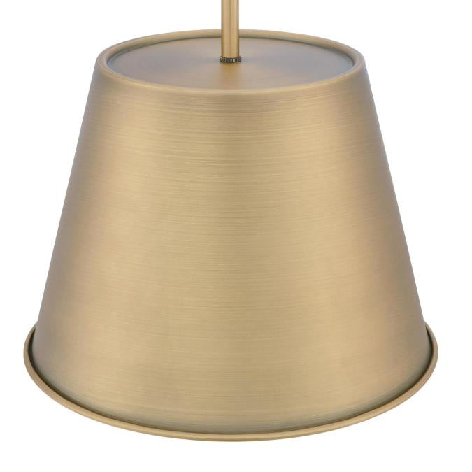 Myhouse Lighting Westinghouse Lighting - 6111500 - One Light Pendant - Derose - Brushed Brass