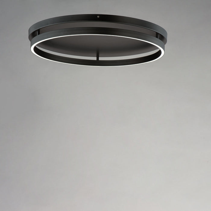 Myhouse Lighting ET2 - E22720-BK - LED Flush Mount - Groove WiZ - Black