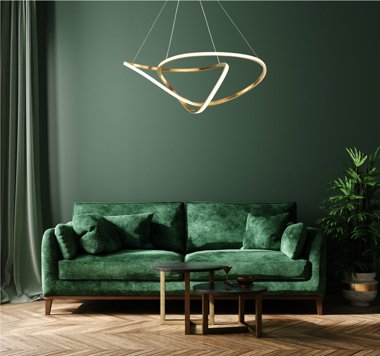 Myhouse Lighting ET2 - E20454-BCN - LED Pendant - Perpetual - Brushed Champagne