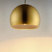 Myhouse Lighting ET2 - E24924-SBRCOF - LED Pendant - Palla - Satin Brass / Coffee