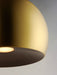 Myhouse Lighting ET2 - E24924-SBRCOF - LED Pendant - Palla - Satin Brass / Coffee