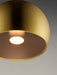 Myhouse Lighting ET2 - E24924-SBRCOF - LED Pendant - Palla - Satin Brass / Coffee