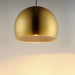 Myhouse Lighting ET2 - E24926-SBRCOF - LED Pendant - Palla - Satin Brass / Coffee