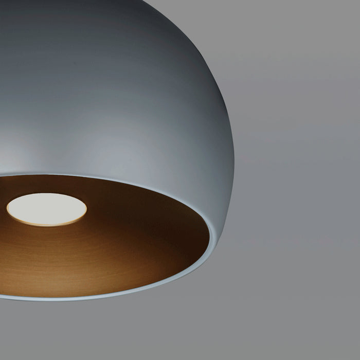 Myhouse Lighting ET2 - E24926-DGCOF - LED Pendant - Palla - Dark Grey / Coffee