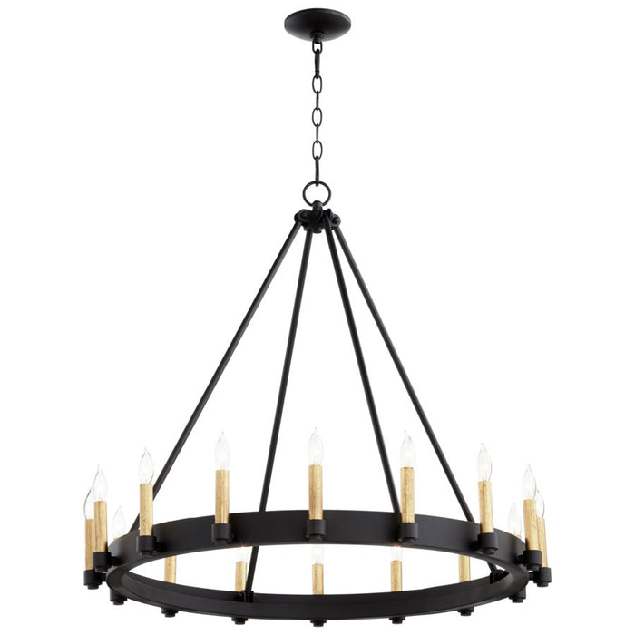 Myhouse Lighting Cyan - 10385 - 16 Light Chandelier - Noir