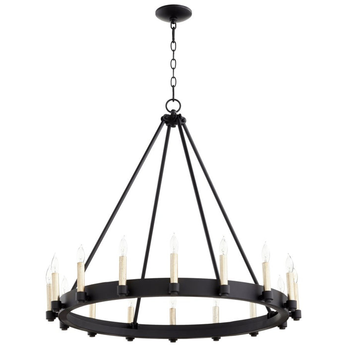 Myhouse Lighting Cyan - 10385 - 16 Light Chandelier - Noir