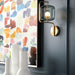 Myhouse Lighting Cyan - 10551 - LED Wall Decor - Aged Brass