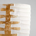 Myhouse Lighting Cyan - 10671 - Vase - White And Gold
