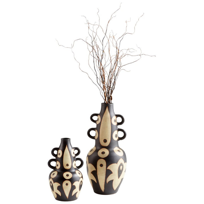 Myhouse Lighting Cyan - 10677 - Vase - Black And White