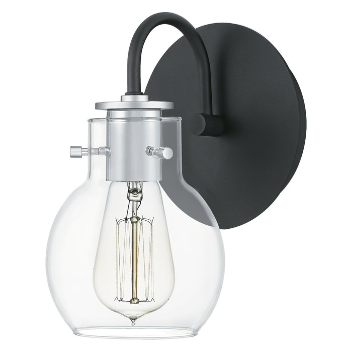 Myhouse Lighting Quoizel - ANW8601EK - One Light Wall Sconce - Andrews - Earth Black