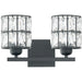 Myhouse Lighting Quoizel - GIB8613MBK - Two Light Bath - Gibson - Matte Black