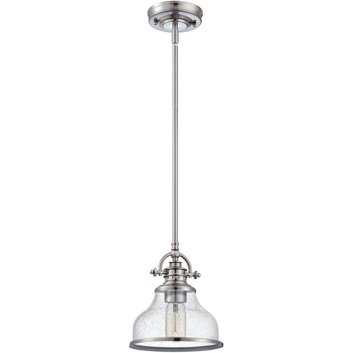 Myhouse Lighting Quoizel - GRTS1508BN - One Light Mini Pendant - Grant - Brushed Nickel