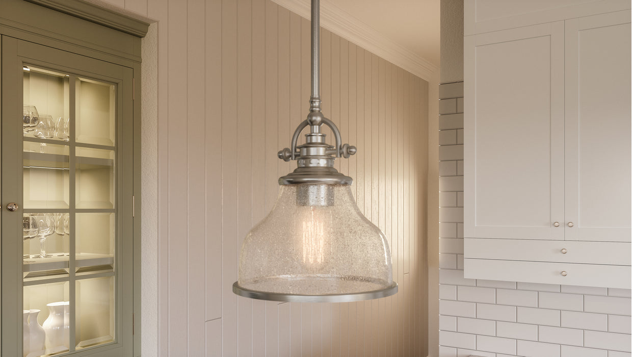 Myhouse Lighting Quoizel - GRTS1508BN - One Light Mini Pendant - Grant - Brushed Nickel