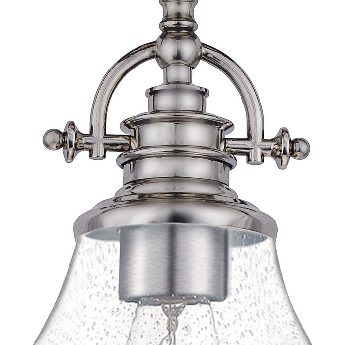 Myhouse Lighting Quoizel - GRTS1708BN - One Light Semiflush Mount - Grant - Brushed Nickel