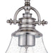 Myhouse Lighting Quoizel - GRTS1708BN - One Light Semiflush Mount - Grant - Brushed Nickel