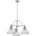 Myhouse Lighting Quoizel - GRTS5103BN - Three Light Chandelier - Grant - Brushed Nickel