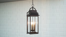 Myhouse Lighting Quoizel - MAN1911WT - Three Light Outdoor Hanging Lantern - Manning - Western Bronze