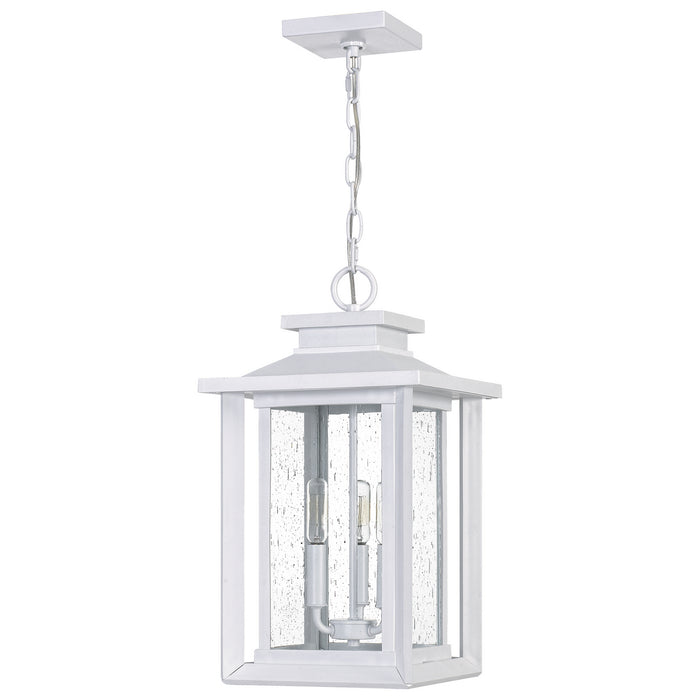 Myhouse Lighting Quoizel - WKF1911W - Three Light Outdoor Hanging Lantern - Wakefield - Matte White