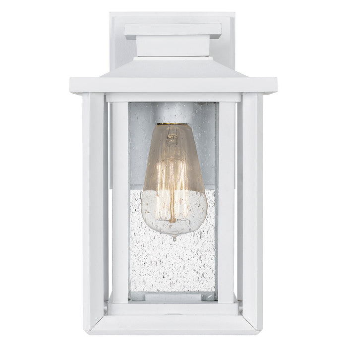 Myhouse Lighting Quoizel - WKF8407W - One Light Outdoor Wall Mount - Wakefield - Matte White