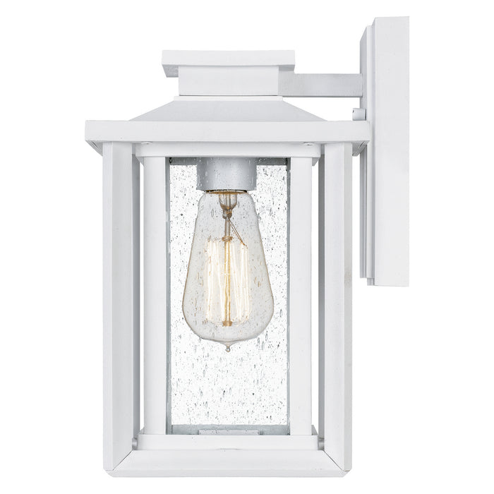 Myhouse Lighting Quoizel - WKF8407W - One Light Outdoor Wall Mount - Wakefield - Matte White