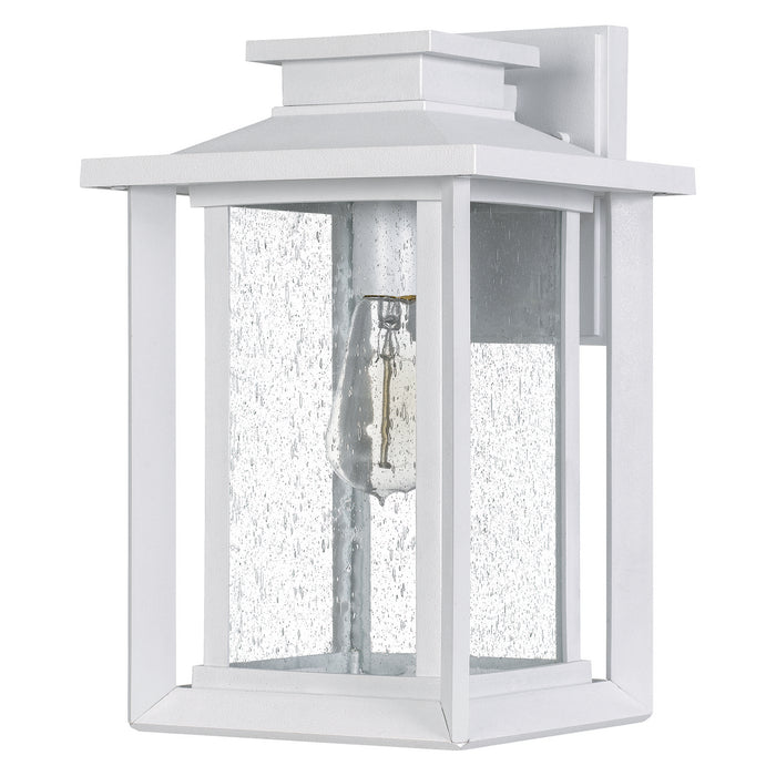 Myhouse Lighting Quoizel - WKF8409W - One Light Outdoor Wall Mount - Wakefield - Matte White