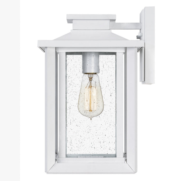 Myhouse Lighting Quoizel - WKF8409W - One Light Outdoor Wall Mount - Wakefield - Matte White