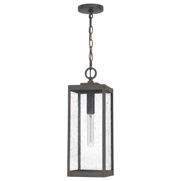 Myhouse Lighting Quoizel - WVR1907IZ - One Light Outdoor Hanging Lantern - Westover - Industrial Bronze