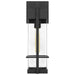 Myhouse Lighting Quoizel - WYN8406EK - One Light Outdoor Wall Mount - Wynn - Earth Black